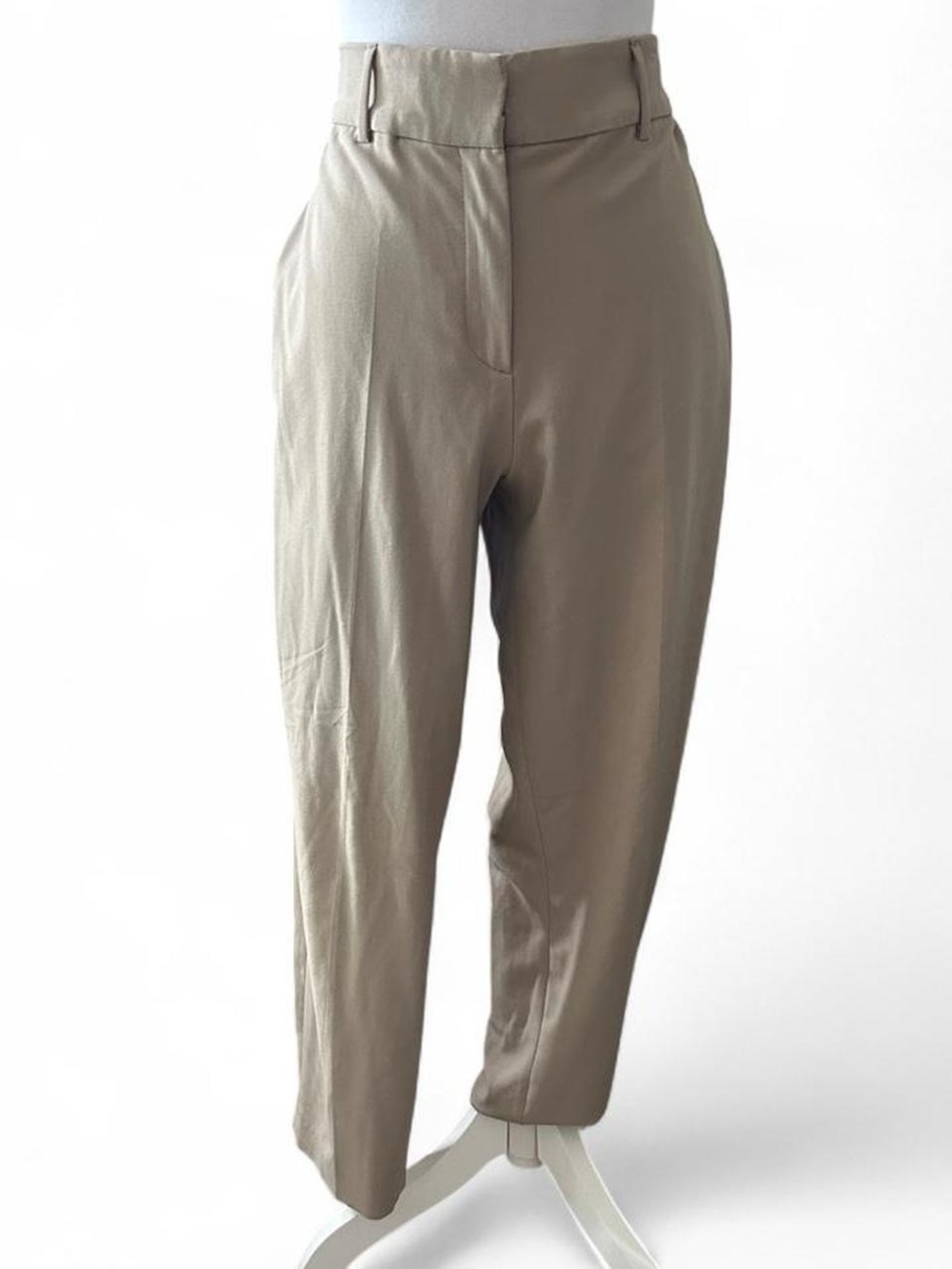 Tan/Taupe High Rise Trousers